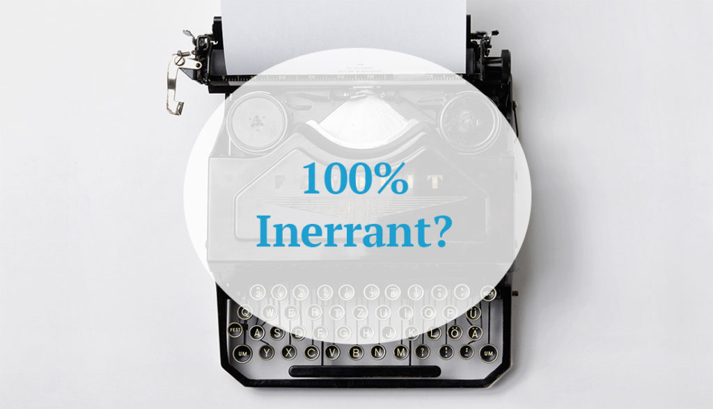 are the Scriptures 100% inerrant?