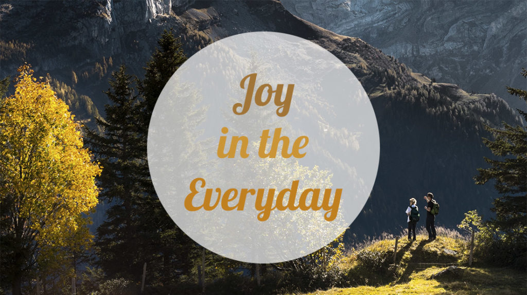 Joy in the Everday