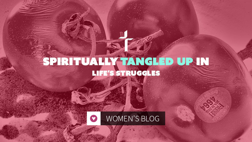 spiritually tangled up in life's struggles
