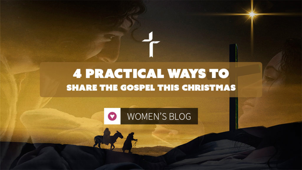 practical ways to share the gospel at christmas