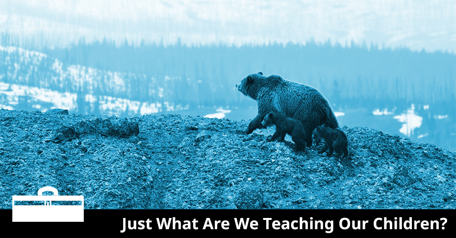 what are we teaching our children?